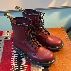 Dr Martens Red 1460 Boots Women's Size 6 UK 4